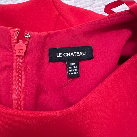 Red Crepe Dress - Picture 5 of 5